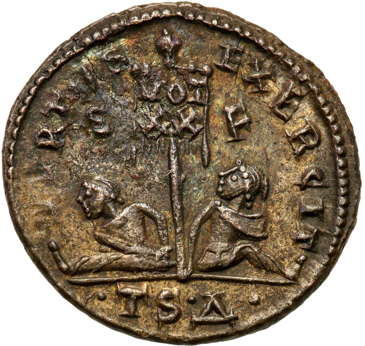Cesarstwo Rzymskie. Kryspus (317-326). Follis 320, Tessaloniki